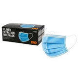 Disposable Face Mask 3ply - 50pk (6825476423725)