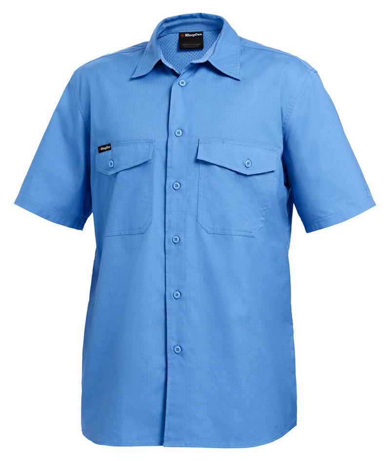 King Gee Workcool 2 L/S Ripstop S/S Shirt K14825 - #1 Workwear Store
