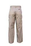 Khaki Cotton Drill Pants With Inbuilt Kneepads (5200172613677)