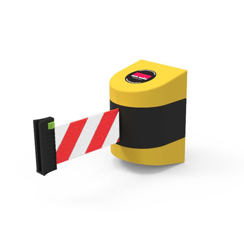 Wall Mount Barrier 5m - PVC - Red/White (5200171335725)