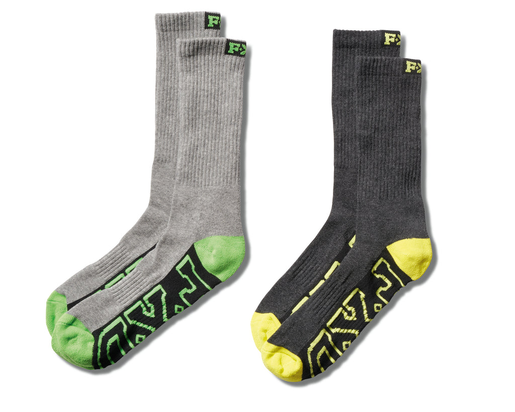 SK-1 Padded Footbed and Heel Crew Sock 5 pk (5200170942509)