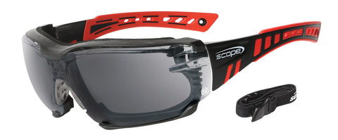 Speed Pro Red/Black Frame Smoke Titanium Lens (5200172089389)