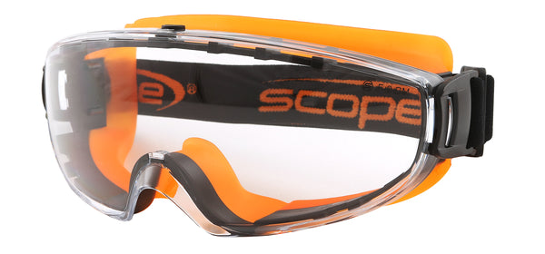 velocity ski goggles Scope Velocity Xtreme Goggle Clear Lens - Orange/Black Frame 190C