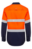 Hi Vis Two Tone Vented LS Shirt with Tape (5200181067821)
